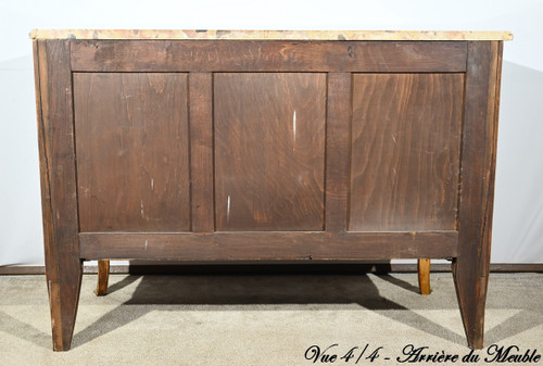 Commode en Bois de Rose et Acajou, Transition Louis XV/Louis XVI – Fin XIXe