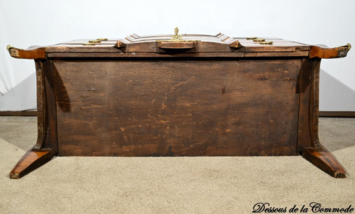 Commode en Bois de Rose et Acajou, Transition Louis XV/Louis XVI – Fin XIXe