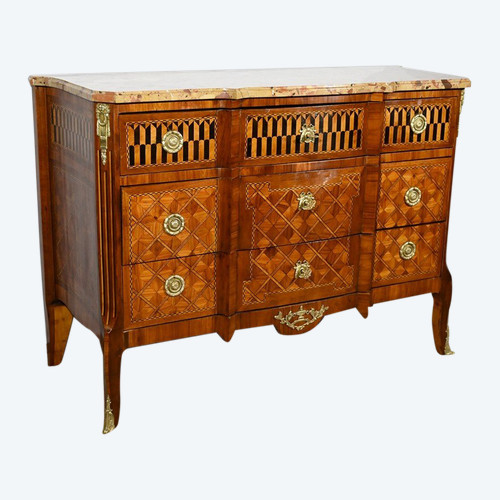 Rosewood Coffee Table - Chest With Drawers - Late 19thC Rosewood Coffee Table - Chest With Drawers - Late 19thC