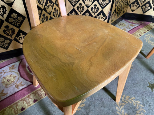 Suite Of 12 LUTERMA “banana” Bistro Chairs