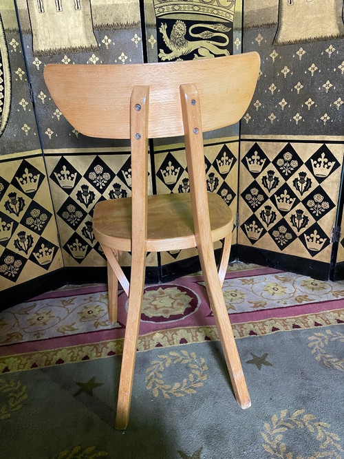 Suite Of 12 LUTERMA “banana” Bistro Chairs