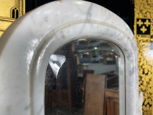 Meuble De Toilette à Vasque Bois Noirci Napoléon III