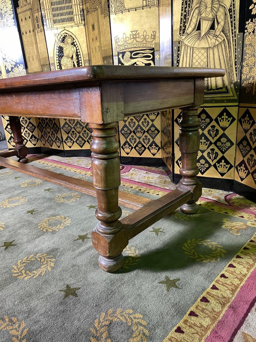Louis XIII Farm Table in Walnut 19th