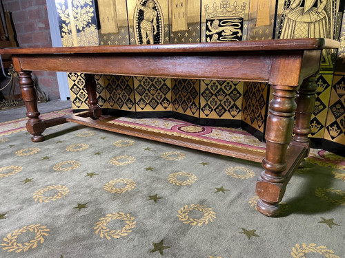 Louis XIII Farm Table in Walnut 19th