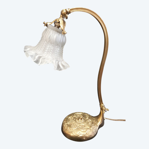 Art Nouveau desk lamp