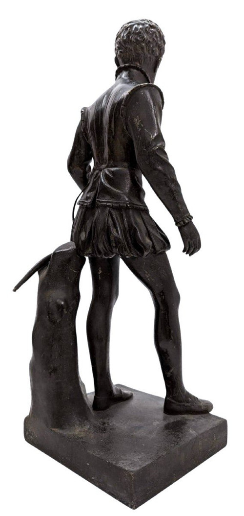 Enrico IV Bambino, Statua In Bronzo Secondo Un Modello Di Bosio Della Fine Del XIX Secolo