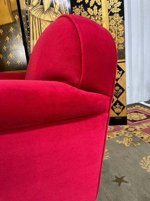 Pair Of Art Deco Club Armchairs