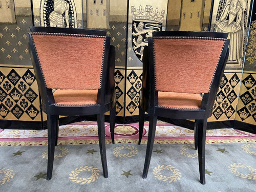 Coppia di sedie Art Déco