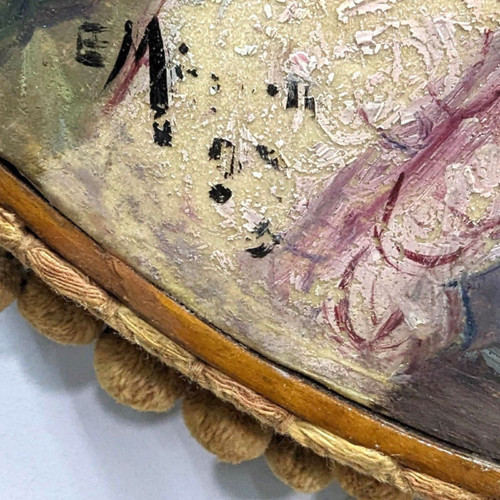 Tambourin  Aux élégantes Espagnoles époque XIXème