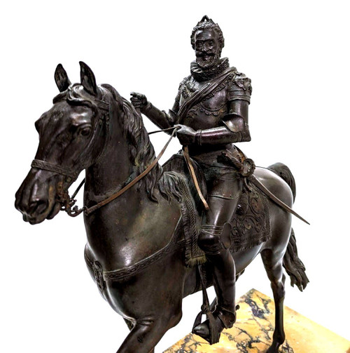 Reiterstatue Heinrichs IV. zu Pferd, 19. Jahrhundert