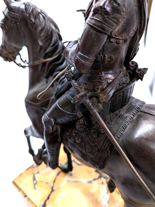 Reiterstatue Heinrichs IV. zu Pferd, 19. Jahrhundert