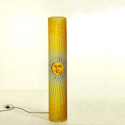 1990 Magnifique lampadaire "Sun" de Piero Fornasetti pour Antonangeli