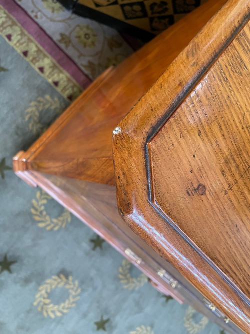 Commode En Orme époque Louis Philippe