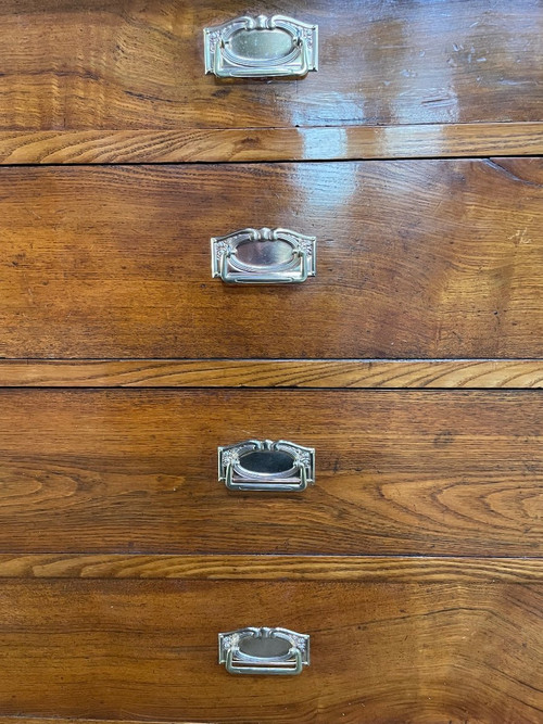 Commode En Orme époque Louis Philippe