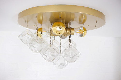 Lustre plafonnier “Pagode”, Kalmar.