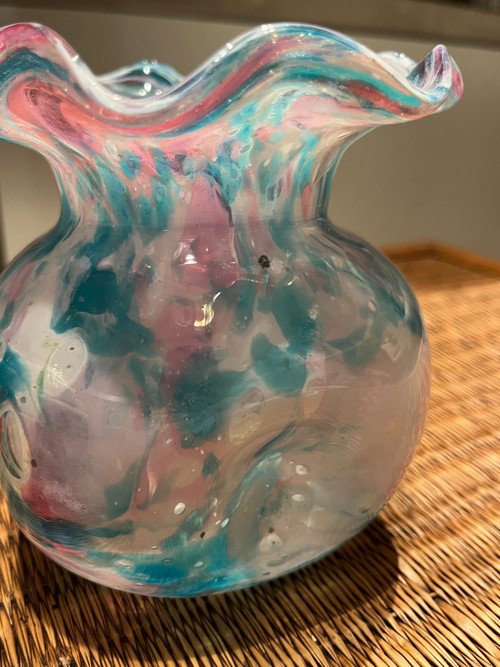Vase en verre (Clichy) - Art Nouveau - 1900