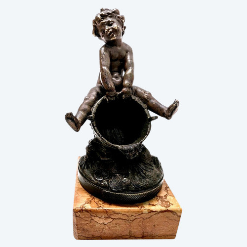 Bronze Pyrogen with Double Patina circa 1900