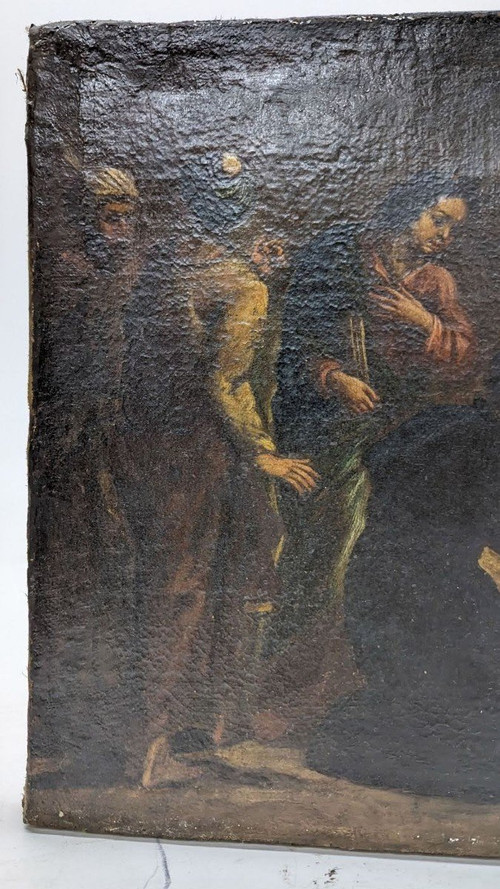 Oil On Canvas 18th century Marine