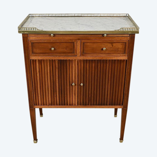 Petit Meuble d’Entre-deux en Acajou, style Louis XVI – Fin XIXe
