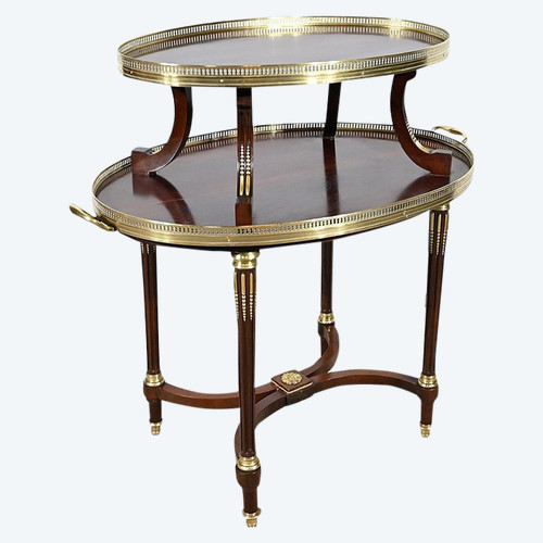 Rare Table de Service en Acajou de Cuba, style Louis XVI – 1ère partie XIXe