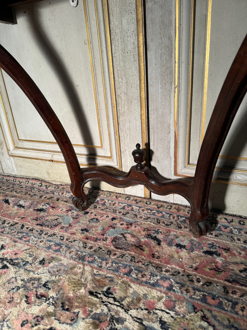 Louis XVI console in walnut 18th
