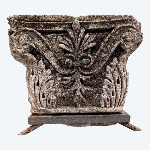 Fragment Carved Column Element (archaeology)
