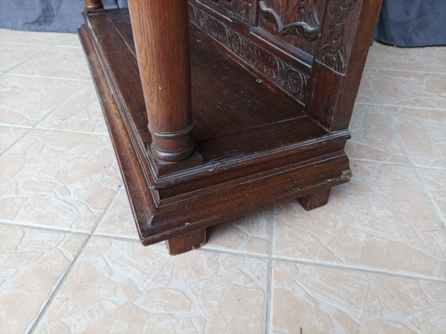 Renaissance-Sideboard aus geschnitzter Eiche