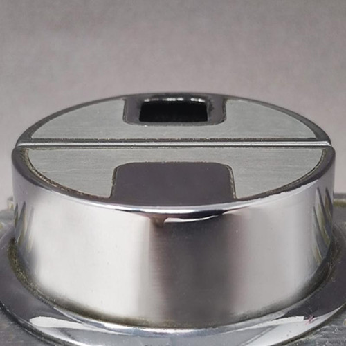 1960s Gorgeous Table Lighter by Sarome In Aluminium.