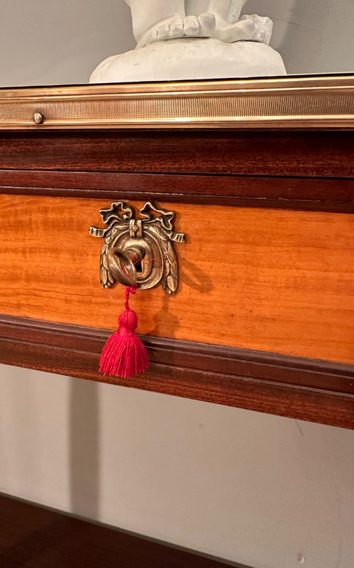 Console En Acajou d'Epoque Louis XVI Epoque Fin XVIIIème
