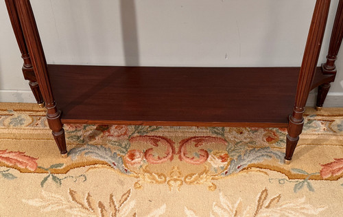 Console En Acajou d'Epoque Louis XVI Epoque Fin XVIIIème
