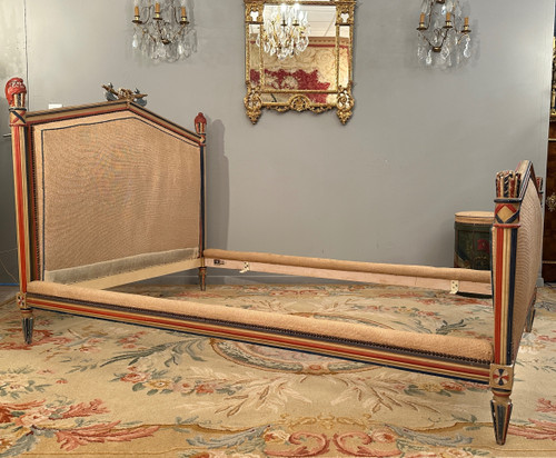 Exceptionnelle Chambre A Coucher Revolutionnaire d'Epoque XIXeme