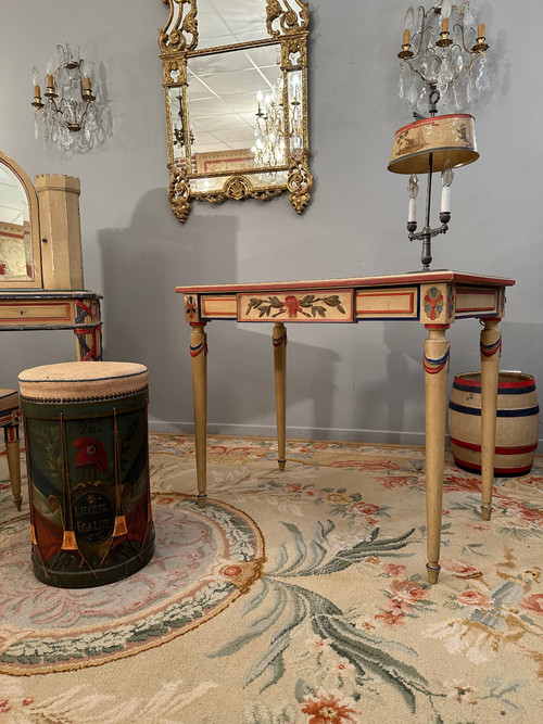 Exceptionnelle Chambre A Coucher Revolutionnaire d'Epoque XIXeme