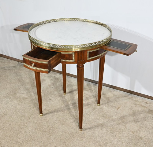 Table Bouillotte en Acajou, style Louis XVI – Milieu XIXe