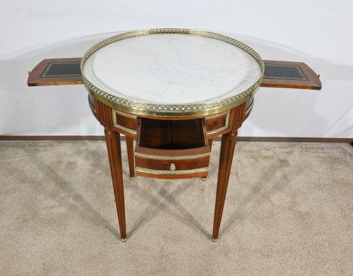 Table Bouillotte en Acajou, style Louis XVI – Milieu XIXe