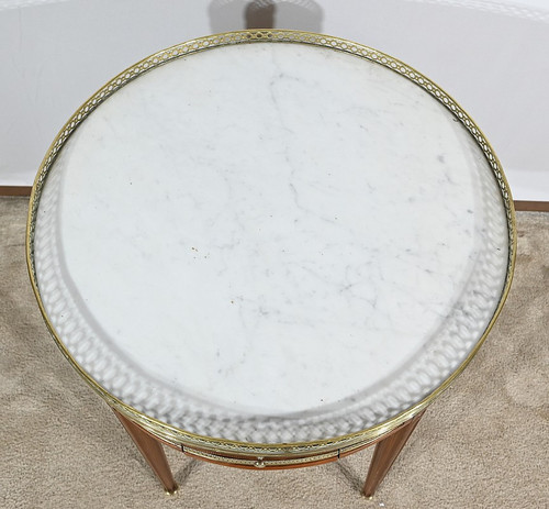 Table Bouillotte en Acajou, style Louis XVI – Milieu XIXe