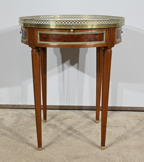 Table Bouillotte en Acajou, style Louis XVI – Milieu XIXe