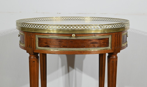 Table Bouillotte en Acajou, style Louis XVI – Milieu XIXe