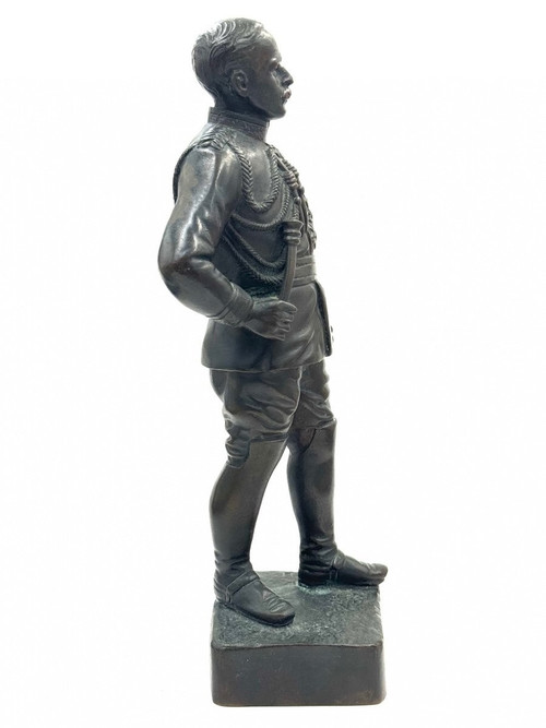Georges Omerth - Bronzeskulptur des französischen Marschalls
