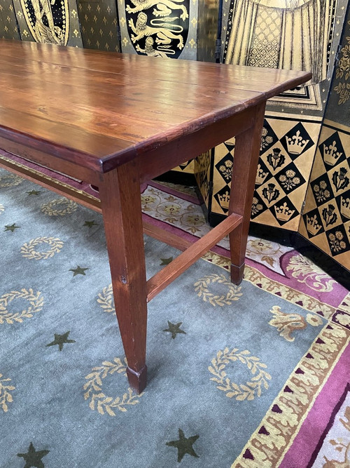 Table De Ferme En Cerisier 19eme