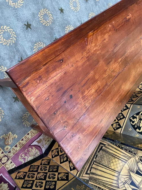 Table De Ferme En Cerisier 19eme