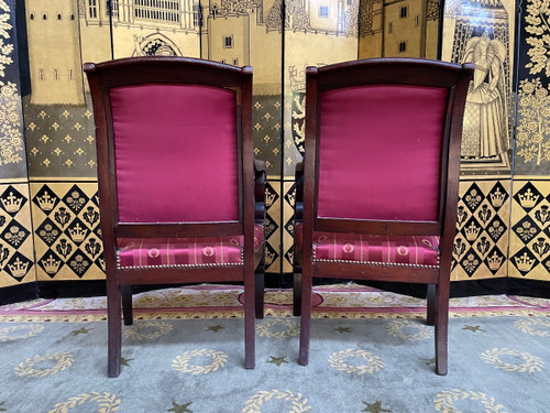 Pair Of Restoration Period Armchairs
