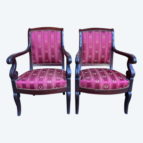 Pair Of Restoration Period Armchairs
