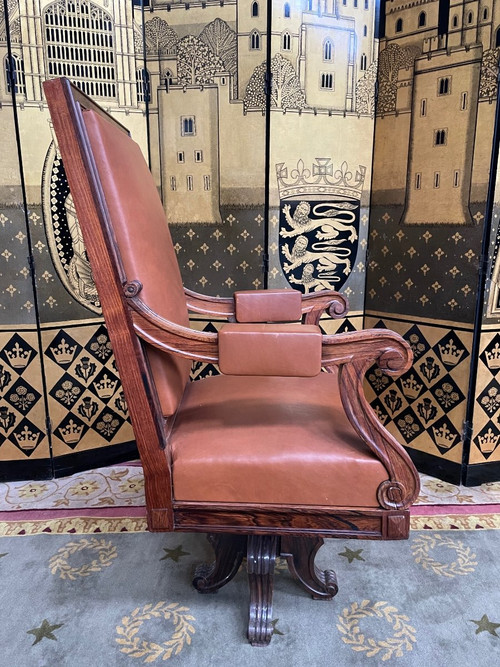 Fauteuil De Bureau Américain Pivotant