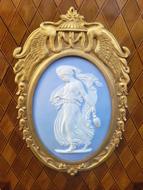 *offerta *Credenza ad altezza d'appoggio Intarsiata, Napoleone III, XIX Secolo
