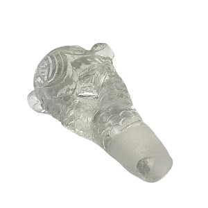 Geblasene Glas-Delphinkaraffe