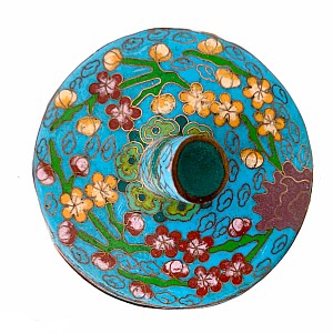 Teiera in smalto cloisonné Cina