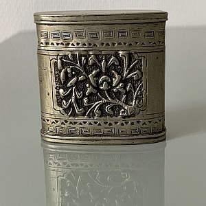 Silberlegierung Opium Box