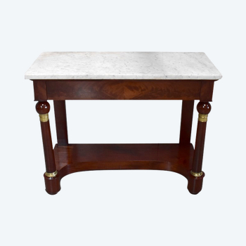 Mahogany Console, Empire Period - Early 19th Century