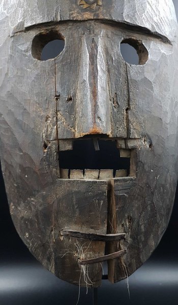 Maschera da sciamano, regione di Humla, Nepal