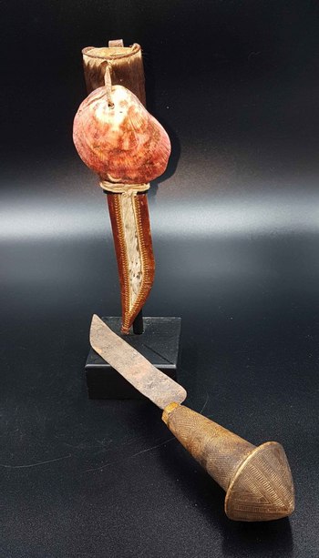 Couteau de cérémonie Baoulé - Côte d'Ivoire